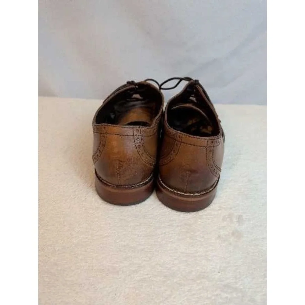 Florsheim 14137 Wingtip Oxford Shoes Mens Sz 12D‎ Leather Brown Dress